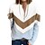 cheap Sweaters-Women&#039;s Sweater Jumper Knit Knitted Geometric Half Zip Stylish Daily Wear Drop Shoulder Spring Fall Blue S M L