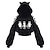 abordables Sudaderas y capuchas-Hoddie recortado Pull-over Y2K Negro puro Color de imagen 2 Color de imagen 4 S M L XL