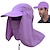 cheap Hiking Clothing Accessories-UPF50+ Fishing Cap with Removable Neck Flap