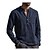cheap Men&#039;s Shirts-Men&#039;s Shirt Linen Shirt Collar V Neck Solid Color Light Blue White Black Gray Red Wine Long Sleeve Street Beach Tops Lightweight Breathable / Wet and Dry Cleaning
