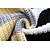 abordables Cardigans-Cardigan Femme Rayure Tricoté Acrylique basique Simple Ample Pull Cardigans Automne Hiver Ouvrir le devant Orange Blanche Noir / Manches Longues / Vacances