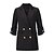 cheap Blazers-Women&#039;s Blazer Autumn / Fall Winter Daily Work Regular Coat Regular Fit Casual Jacket Long Sleeve Quilted Solid Color Blue Fuchsia Black