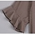 cheap Plus Size Jumpsuits-Women&#039;s Plus Size Jumpsuit Ruffle Button Half Sleeve Houndstooth Spring Summer Hot Black XL 2XL 3XL 4XL