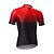cheap Cycling Clothing-Arsuxeo Men&#039;s Cycling Jersey Short Sleeve Bike Jersey with 3 Rear Pockets Breathable Reflective Strips Back Pocket Black Purple Yellow Elastane Polyester Gradient Sports Clothing Apparel