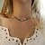 preiswerte Modische Halsketten-1 Stück Halsketten Stränge Halskette Damen Mädchen Hochzeit Partyabend Strasse Handgefertigt Künstliche Perle / Perlenkette