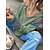 cheap Women&#039;s Clothing-Women&#039;s Pullover Color Block Hooded Front Pocket Stylish Long Sleeve Sweater Cardigans Fall Winter Hooded Blushing Pink Green White