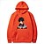 cheap Everyday Cosplay Anime Hoodies &amp; T-Shirts-Inspired by Genshin Impact Zhong Li Polyster Anime Cartoon Harajuku Graphic Kawaii Print Hoodie For Men&#039;s / Women&#039;s
