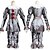 cheap Cosplay &amp; Costumes-Pennywise It Clown Killer Clown Cosplay Costume Outfits Costume Men&#039;s Teen Adults&#039; Halloween Halloween Festival / Holiday Cotton / Polyester Blend Gray / Light Gold Men&#039;s Women&#039;s Couple&#039;s Easy / Top