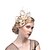 abordables Chapeaux-Femme Pince à Cheveux Soirée Elégant &amp; Luxueux Coiffure Couleur monochrome / Mariage / Beige / Noir / Rouge / Bleu