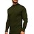 cheap Men&#039;s-Men&#039;s T shirt Tee Shirt Solid Color Turtleneck Casual Daily Long Sleeve Patchwork Tops Simple Basic Formal Fashion Wine White Black / Summer