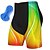 cheap Cycling Clothing-21Grams® Men&#039;s Cycling Shorts Bike Mountain Bike MTB Road Bike Cycling Padded Shorts / Chamois Sports Yellow Spandex Polyester 3D Pad Breathable Quick Dry Clothing Apparel Bike Wear / Athleisure