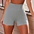 cheap Women&#039;s Clothing-Women&#039;s Athleisure Sports Sporty Active Shorts Short Pants Stretchy Casual Sports Solid Color High Waist Outdoor Sports Blue Black Beige Coffee S M L