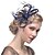 preiswerte Hüte-Damen Haarklammer Party Elegant und luxuriös Kopfbedeckungen Einfarbig / Hochzeit / Beige / Schwarz / Rot / Blau