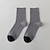 preiswerte Herrenmode-Modisch Komfort Herren Socken Mehrfarbig Strümpfe Socken Warm Geschäft Blau 1 Paar