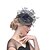 cheap Hats-Women&#039;s Hair Clip Party Party Headwear Solid Color / Black / Red / Blue / Fall / Winter