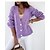 cheap Cardigans-Women&#039;s Cardigan Sweater Solid Color Textured Classic Style Button Active Casual Long Sleeve Sweater Cardigans Fall Winter Deep V Purple Yellow Grey