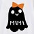 cheap New Arrivals-Family Look Halloween Cotton Tops Sweatshirt Athleisure Cartoon Ghost Letter Print Multicolor Long Sleeve Basic Matching Outfits / Fall / Spring / Cute