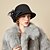 cheap Women&#039;s Jewelry-Women&#039;s Artistic / Retro Party Wedding Special Occasion Party Hat Flower Flower Camel White Hat Portable Sun Protection Ultraviolet Resistant / Gray / Fall / Winter / Spring / Vintage