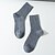 abordables Vêtements Homme-Bas Chaussettes Homme Laine Couleur Pleine Entreprise du quotidien Des sports Mode Confort Chaud Automne hiver Micro-élastique 1 paire Vert