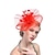 abordables Chapeaux-Femme Pince à Cheveux Soirée Soirée Coiffure Couleur unie / Noir / Rouge / Bleu / Incarnadin / L&#039;autume