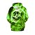 cheap Boys&#039; Hoodies &amp; Sweatshirts-Kids Boys&#039; Hoodie Long Sleeve Skull 3D Print Green Children Tops Active Fall Regular Fit 4-12 Years