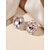 preiswerte Modische Ohrringe-1 Paar Tropfen-Ohrringe Ohrring Damen Hochzeit Neues Baby Geschenk Klassisch Diamantimitate Aleación Hochzeit Geburtstag