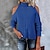 cheap Sweaters-Women&#039;s Pullover Sweater Solid Color Knitted Casual Soft Long Sleeve Regular Fit Sweater Cardigans Fall Winter Turtleneck Wine Red Blue Yellow