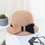 cheap Hats-Women&#039;s Artistic / Retro Party Wedding Special Occasion Party Hat Bow Bow Navy Black Hat Portable Sun Protection Ultraviolet Resistant / White / Fall / Winter / Spring / Vintage