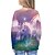 abordables Pulls à Capuche &amp; Sweats pour Garçons-T-shirt Fille Enfants Manches Longues 3D effet Licorne Cheval Rose Claire Enfants Hauts Automne Actif Standard 4-12 ans
