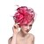 abordables Chapeaux-Femme Pince à Cheveux Soirée Soirée Coiffure Couleur unie / Noir / Jaune / Rouge / Bleu / Violet