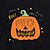 cheap New Arrivals-Mommy and Me Halloween Cotton Tops Sweatshirt Athleisure Pumpkin Bat Letter Print White Black Red Long Sleeve Basic Matching Outfits / Fall / Spring / Cute