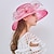 cheap Hats-Women&#039;s Stylish Party Party Evening Street Party Hat Flower Floral Mesh Light Brown Wine Hat Portable Sun Protection Breathable / Beige / Coffee / Black / White / Red