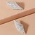preiswerte Modische Ohrringe-Damen Ohrring Geometrisch Stilvoll Einfach Modisch nette Art Süß Ohrringe Schmuck Silber Für Geschenk Verabredung Strand Versprechen Festival 1 Paar