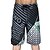 cheap Wetsuits, Diving Suits &amp; Rash Guard Shirts-Men&#039;s Quick Dry Swim Trunks Swim Shorts with Pockets Drawstring Board Shorts Bathing Suit Stripes Gradient Swimming Surfing Beach Water Sports Summer