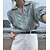 billige Sweaters-Dame bluse Bluse Helfarve Klassisk Stil Vintage Stil Afslappet Langærmet Sweater Cardigans Efterår Vinter Polo krave Mint Grøn / Ferie