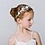 abordables Enfant Coiffures-Accessoires Cheveux Enfant Fille Mariage Fête de Mariage Le thème de la fête Reine Transparente Fleur Alliage / Eté / Toutes les Saisons / Bandeaux / Bandeaux