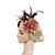 preiswerte Hüte-Damen Haarklammer Party Schick &amp; Modern Kopfbedeckungen Einfarbig / Gelb / Lila / Herbst / Winter / Frühling