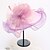 cheap Hats-Women&#039;s Elegant &amp; Luxurious Party Wedding Street Party Hat Flower Flower Mesh Fuchsia Green Hat Portable Sun Protection Ultraviolet Resistant / Purple / Pink / Fall / Winter / Spring