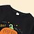 cheap New Arrivals-Mommy and Me Halloween Cotton Tops Sweatshirt Athleisure Pumpkin Bat Letter Print White Black Red Long Sleeve Basic Matching Outfits / Fall / Spring / Cute