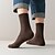 cheap Men&#039;s Clothing-Fashion Comfort Men&#039;s Socks Solid Colored Stockings Socks Warm Business Green 1 Pair