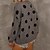 abordables Cardigans-Mujer Cárdigan A Lunares De Punto Elegante Manga Larga Cárdigans suéter Otoño Escote en Pico Caqui Gris Oscuro