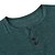 abordables Men&#039;s-Hombre Camiseta Camisa Color sólido Escote en Pico Cuello Americano Casual Diario Manga Larga Abotonar Tops Sencillo Básico Formal Moda Verde Trébol Negro Azul Piscina / Verano