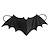 cheap Anime Cosplay-Bat Mask Masquerade Mask Men&#039;s Adults&#039; Party Masquerade Cosplay Punk Halloween Carnival Easter Festival / Holiday Fabric Black Men&#039;s Women&#039;s Easy Carnival Costumes Solid Colored