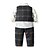 cheap Shirts-Boys 3D Plaid Suit &amp; Blazer Suit Vest Clothing Set Long Sleeve Fall Cool Gentle Cotton Kids 3-6 Years School Home Casual Regular Fit