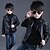 cheap Boys&#039; Jackets &amp; Coats-new baby boy coat leather boys jackets manteau enfant garcon winter boys jackets kids jacket 6ct103