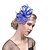 abordables Chapeaux-Femme Pince à Cheveux Soirée Elégant &amp; Luxueux Coiffure Couleur monochrome / Mariage / Beige / Noir / Rouge / Bleu