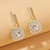 preiswerte Modische Ohrringe-1 Paar Tropfen-Ohrringe Ohrring Damen Geschenk Formal Verabredung Diamantimitate Aleación Geburtstag