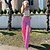 cheap Pants-Women&#039;s Basic Fashion Wide Leg Pocket Pants Slacks Full Length Pants Micro-elastic Casual Daily Plain Mid Waist Comfort Green Pink Orange S M L