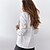 cheap Blazers-Women&#039;s Blazer Fall Spring Daily Regular Coat Breathable Regular Fit Casual Jacket Long Sleeve Patchwork Plaid / Check Khaki White Black