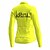 cheap Cycling Clothing-21Grams Women&#039;s Long Sleeve Cycling Jersey Bike Top with 3 Rear Pockets Breathable Quick Dry Moisture Wicking Mountain Bike MTB Road Bike Cycling White Green Yellow Spandex Polyester Graphic / Heart